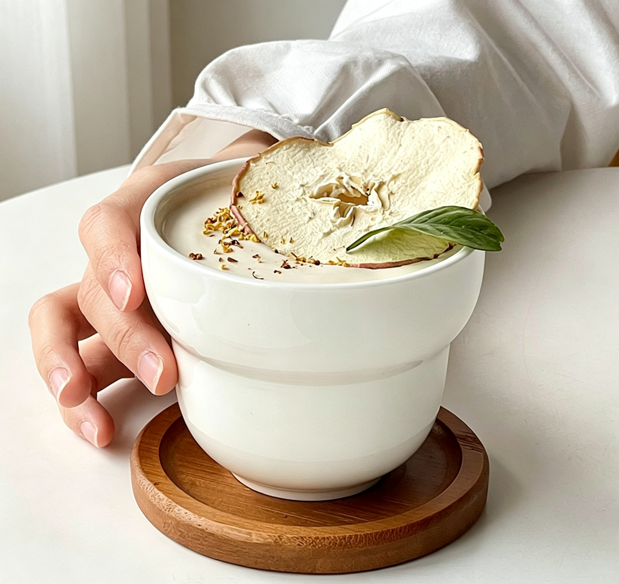 Double Layer Gourd Ceramic Coffee Mug