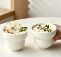 Double Layer Gourd Ceramic Coffee Mug